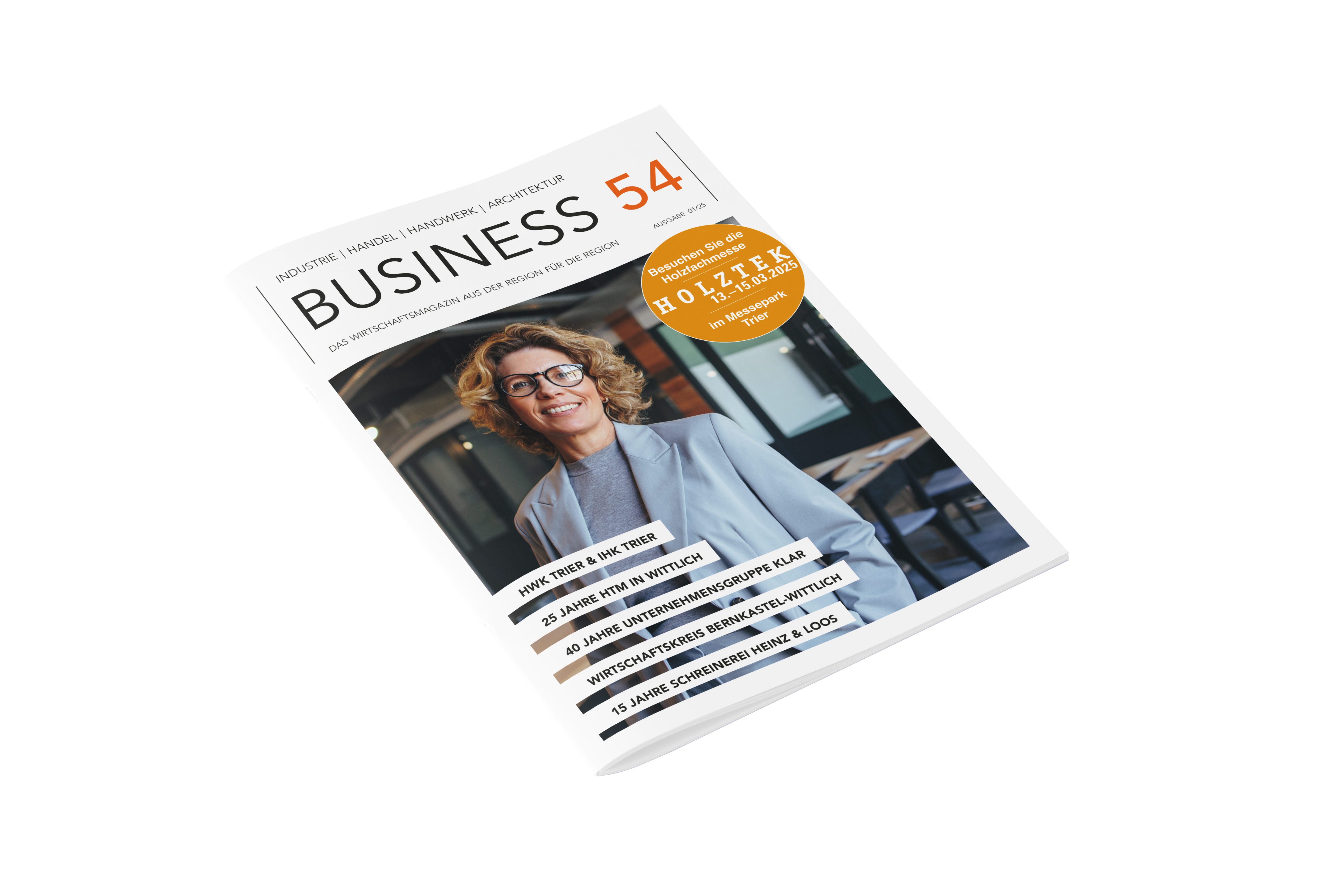 Business54 Magazin Mockup Medienhaus