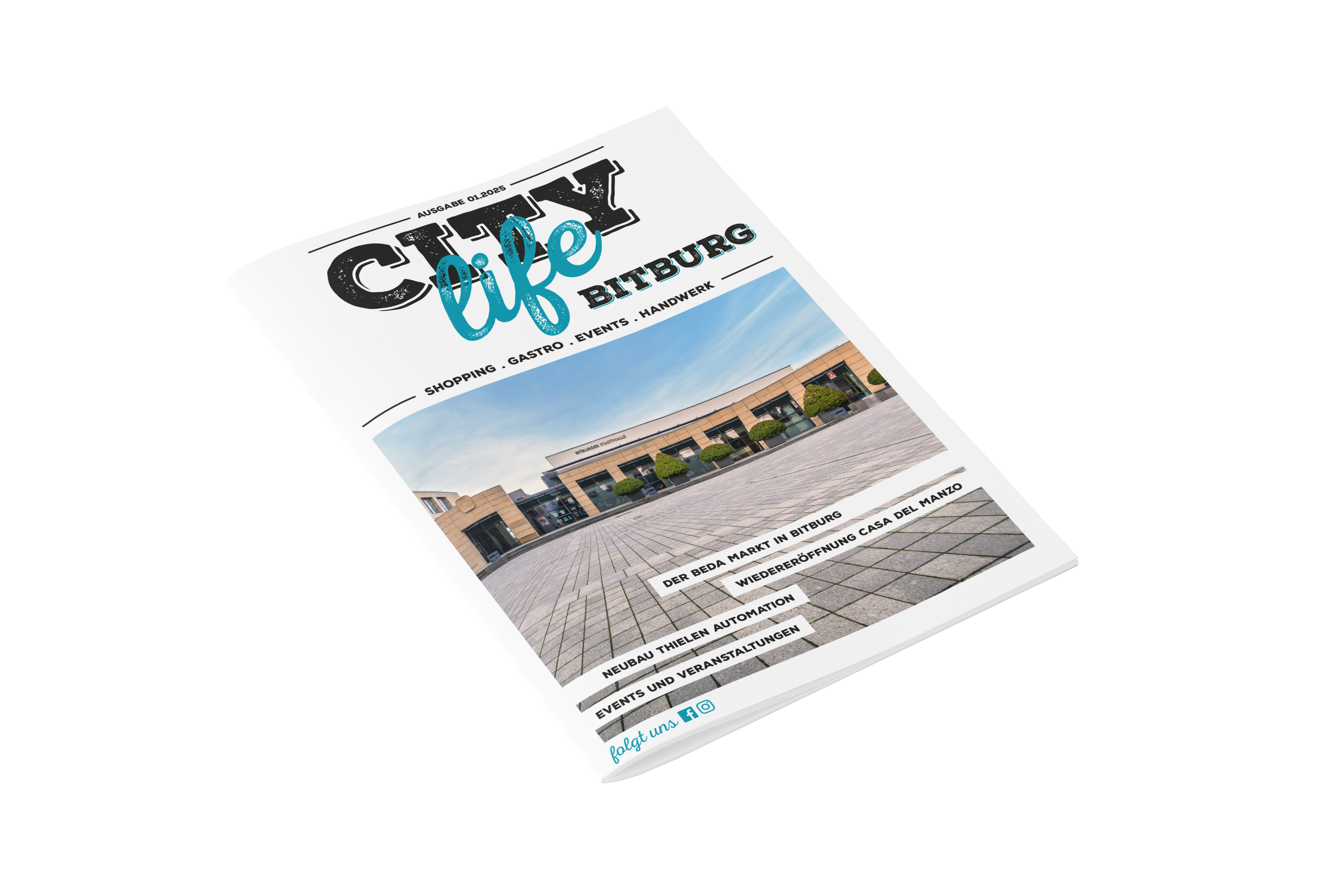 CL Bitburg Magazin Mockup Medienhaus