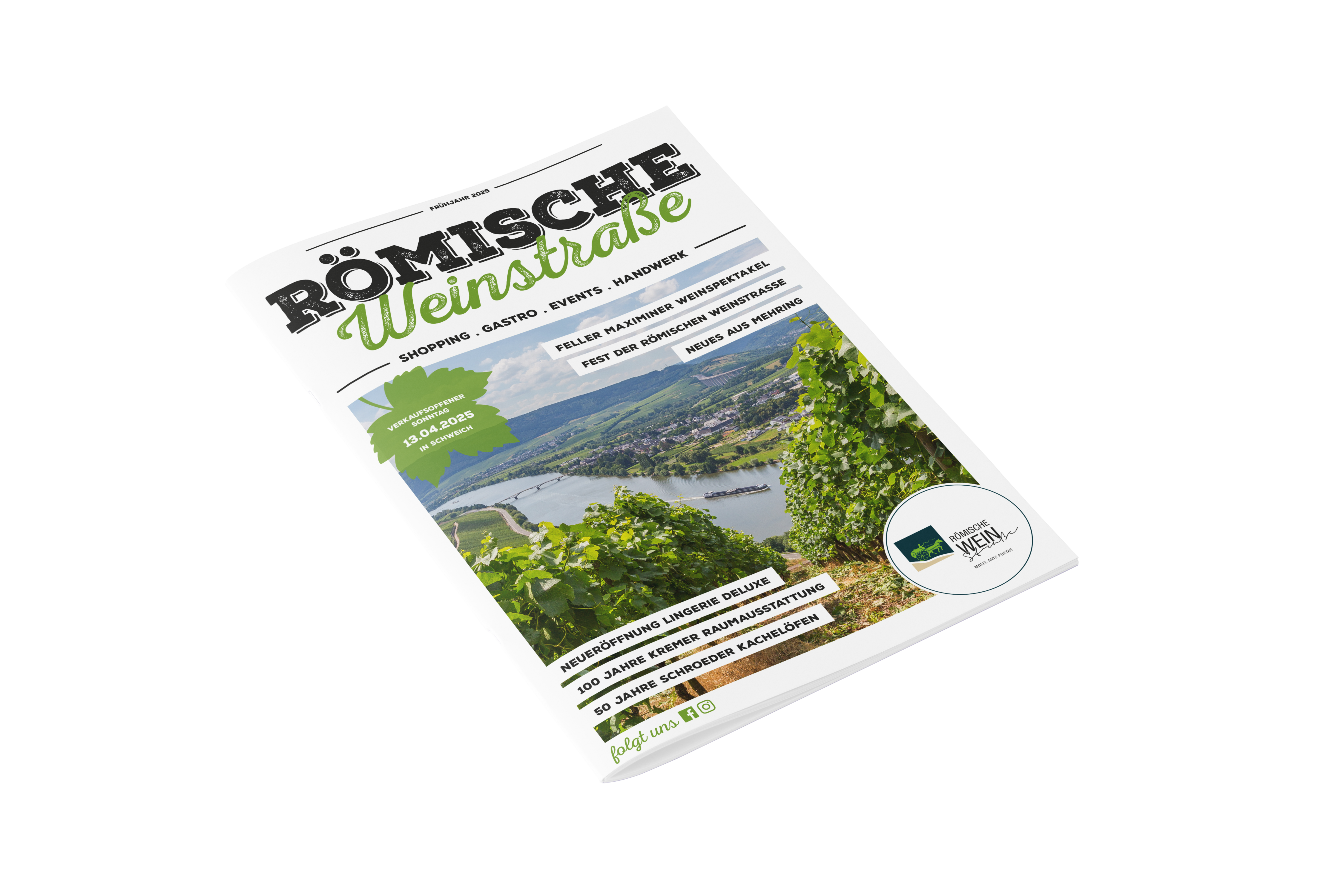 Weinstrasse Magazin Mockup Medienhaus